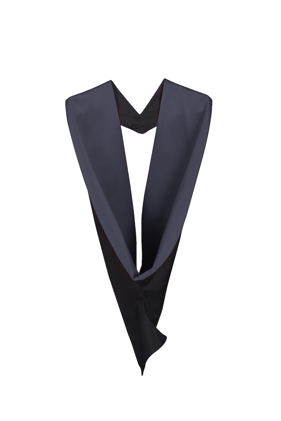 University academic graduation hood (Bachelor) - UK style hood only (Navy)