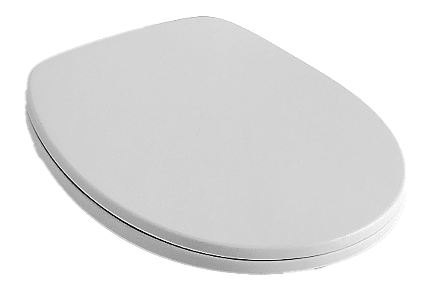 Villeroy & Boch Omnia Toilet Seat in White with Stainless Steel Hinges 88236101