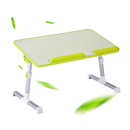 Amazon Com Zhirong Laptop Bed Table Portable Height And Angle