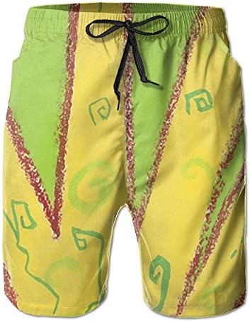 Men's Printing Quick Dry Summer Swimming Short Summer Sun Beachshort For Surfing And Sport