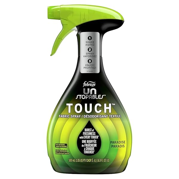 FEBREZE UNSTOPABLES TOUCH FABRIC SPRAY PARADISE