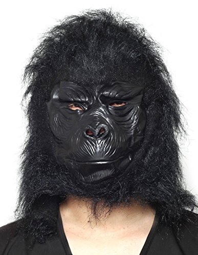 [Cosplay] animal gorilla mask masquerade headdress rubber gorilla mask beast man (japan import)