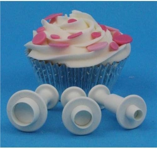 Plunger Cutters 3/Pkg-Miniature Round