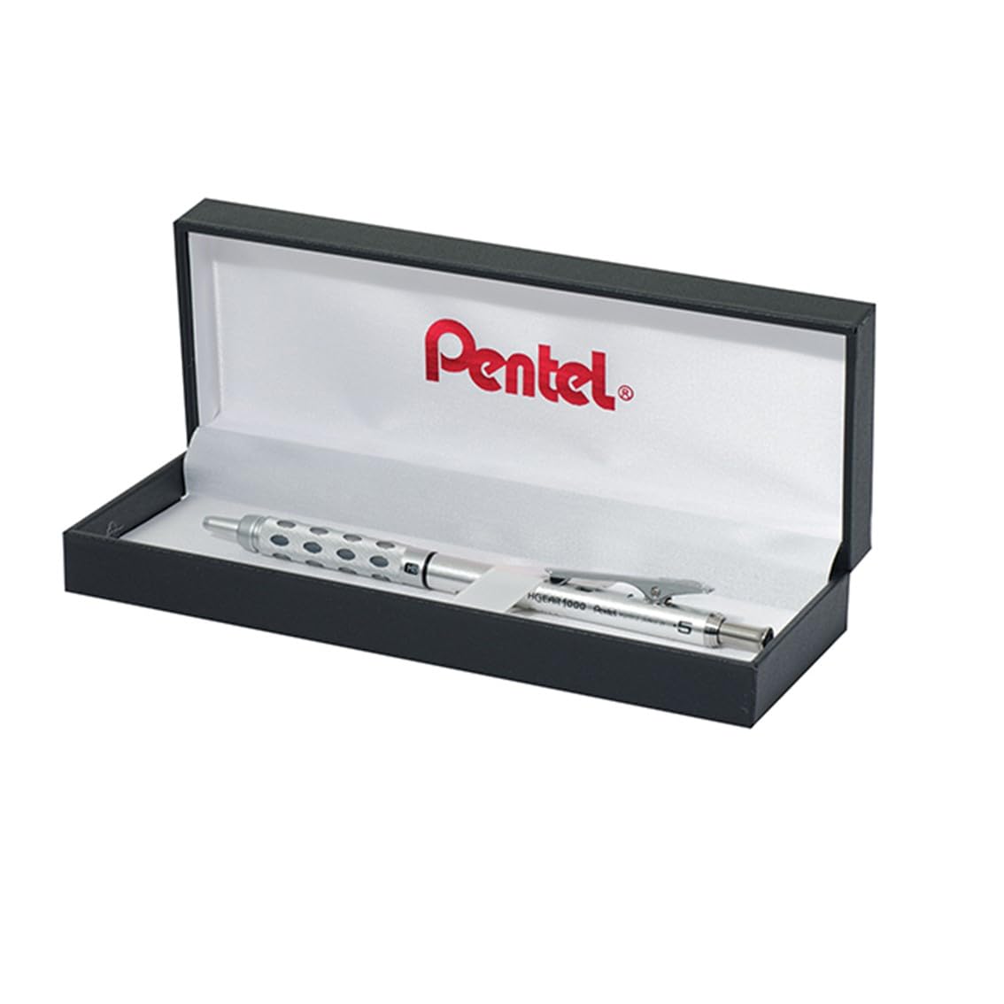 Pentel 0.5mm Lead Size Graphgear 1000 Automatic Proffesional Drafting Mechanical Pencil Rubber Grip Refillable Retractable PG1015 Presentation Gift Box (Pack Of 1)