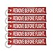 Apex Imports 5X Remove Before Flight Red Key Chain (5 Pack) primary