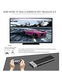 X96S 4K TV Stick Android 8.1 4GB 32GB Amlogic S905Y2 Quad Core 2.4G & 5GHz Dual WiFi BT4.2 1080P H.265 4K 60pfs TV Dongle TV Box