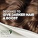 Clairol Natural Instincts Semi-Permanent Hair Dye, 4BZ Dark Chocolate Brown Hair Color, 1 Count
