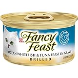 Purina Fancy Feast Grilled Gravy Wet Cat Food, Ocean Whitefish & Tuna Feast - (24) 3 oz. Cans