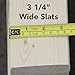 Hercules Heavy-Duty Solid Wood Bed Support Slats | Bunkie Board - King