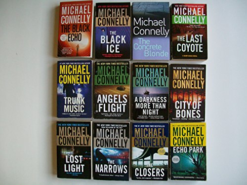 Michael Connelly (12 Set, Harry Bosch) #1, The Black Echo -to- #12, Echo Park