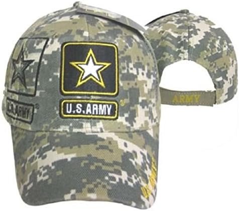 inf Infinity Superstore U.S. Army Star Camo Camouflage Shadow Ball Cap Baseball (Licensed) 403C