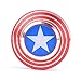 Cubier Fidget Hand Spinner, Anti-Anxiety Stress Relief Toy Fidget Spinner EDC ADD ADHD Focus Toy for Kids and Adults (Captain America)