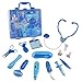 Doctor Kit Pretend Play Doctor Playset Electronic Stethoscope Durable Carrycase with 16 Medical Accessories Role Play Game for Early Education For Kids 3 4 Years Old