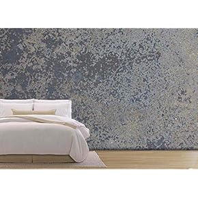 Grey Background - Removable Wall Mural | Self-Adhesive Large Wallpaper - 66x96 inches