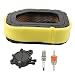 Harbot 32 083 03-S 32 883 03-S1 Air Filter + 24 393 16-S Fuel Pump Spark Plug for Kohler SV710 SV715 SV720 SV730 SV735 SV740 SV810 SV820 SV830 SV840 Engine Toro John Deere Cub Cadet Lawn Mower primary