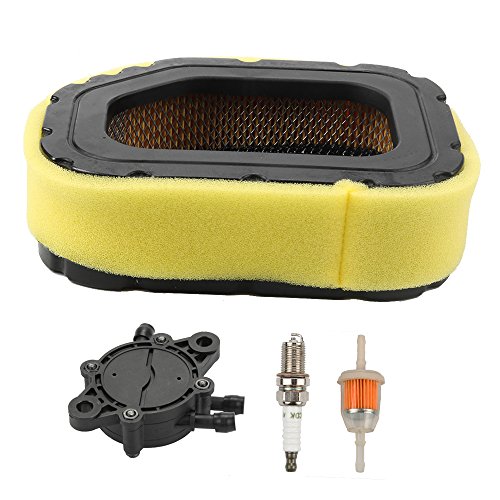 Harbot 32 083 03-S 32 883 03-S1 Air Filter + 24 393 16-S Fuel Pump Spark Plug for Kohler SV710 SV715 SV720 SV730 SV735 SV740 SV810 SV820 SV830 SV840 Engine Toro John Deere Cub Cadet Lawn Mower
