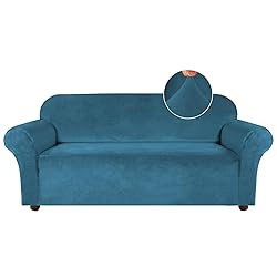 Turquoize Velvet Couch Covers Sofa Covers for 3