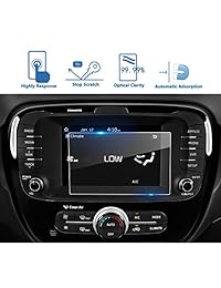 Coche Protector de visualización de navegación, [9H] vidrio templado infotainment visualización Centro Touch Protector de visualización antiarañazos de alta claridad