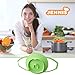 Jennis Silicone Steamer Basket With New Non-slip Ridges To Keep Food From Falling Off