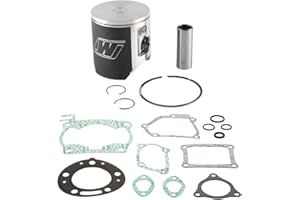 Tusk Complete Top End Rebuild Kit Pro-Lite Standard (54 mm) Compatible with Wiseco Piston Compatible with Honda CR125R 1992-1998