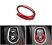 Thor-Inst 1 PC Start Stop Button Ring Push Button Ignition Switch Decor Frame Cover Trim Sticker for BMW 1 2 3/GT3 4 New X1 Series F30 316i 320i 328i F20 116i 118i (Red)