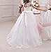Nina Girl First Communion Pageant Flower Wedding Birthday Dress W/W-US8