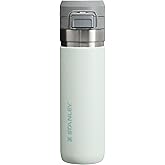 Stanley Quick Flip GO Water Bottle 24 oz | Push Button Lid | Leakproof and Packable for Travel and Sports | Insulated Stainless Steel | BPA-Free | Mist