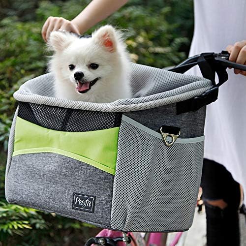 Pet bike basket with cover Clearance