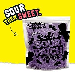 SOUR PATCH KIDS Purple Grape Soft & Chewy Candy, 5
