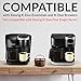 Reusable Keurig K-Duo Coffee Filter for K-Duo Hot & Iced(Gen 2), K-Duo, K-Duo Essential Brewers Only - Carafe Basket Permanent Coffee Filters for Keurig K Duo Coffee Makers