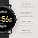 Fossil Q Wander Gen 2 Black Silicone Touchscreen Smartwatch FTW2103