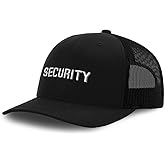 Speedy Pros Mesh Cap Hat Embroidered Professional Security Guard A Trucker Hats for Men & Women Cotton
