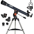 Celestron AstroMaster 70AZ Telescope with Smartphone Adapter