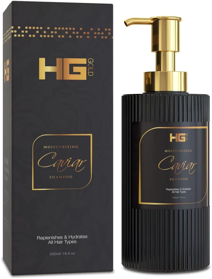 Hair Genetics Caviar Clarifying Shampoo Thickening Hair Care Gift Set For Women