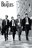 The Beatles (Walking Down Street) Music Poster Print - 22x34