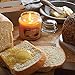Village Candle Warm Buttered Bread Medium Apothecary Jar, Scented Candle