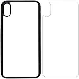 Download 5 X Sublimation Rubber Black Cases Compatible With Iphone Xs Max Blank Cases And Aluminum Inserts For Dye Sublimation Blank Phone Cover Printable Cases Made By Innosub Usa Amazon Com