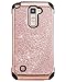 LG Stylo 2 Case, LG Stylus 2 Plus Case, LG Stylo 2 V Case, BENTOBEN Glitter Slim Hard Cover Hybrid Soft Bumper Shockproof Protective Phone Case for LG Stylo 2/ Stylus 2 Plus/K530/MS550/LS775 Rose Gold