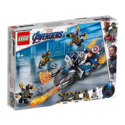 LEGO 76123 Super Heroes Captain America Outrider Attack