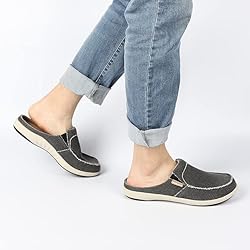 Mens Slippers with Arch Support, Canvas House