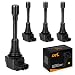 QYL 4Pcs Ignition Coils Pack Replacement for Nissan Altima Cube Sentra Rogue Select NV200 Pathfinder 1.8L 2.0L 2.5L/Infiniti FX50 M56 QX60 2.5L 5.0L 5.6L#C1696 UF549 5C1753
