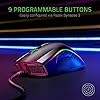 Razer Mamba Elite Gaming Mouse with 16.000 DPI 5G Optical Sensor, 9 Programmable Buttons, Ergonomic Form Factor, Powered…