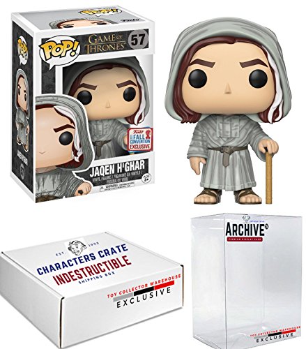 Funko Pop! NYCC, Game of Thrones Jaqen H'ghar, Limited Edition Fall Convention Exclusive, Concierge Collectors Bundle