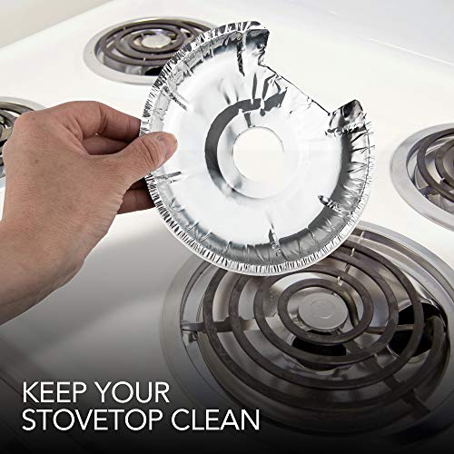 Round Electric Stove Burner Covers (50 Pack) 6 Inch and 8 Inch