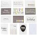 BEST PAPER GREETINGS 120 Pack Assorted Birthday and Anniversary Cards with Envelopes Bulk for Work, Wedding, Employees Appreciation, Business (12 Designs, 4x6 In)