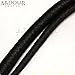 Ardour Crafts 3 Feet Long 08 Plait Genuine Leather Bull Whip Heavy Duty Bullwhip Black Leather