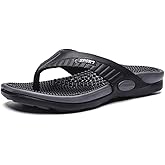 DSLED Massage Flip Flops for Men & Women, Acupressure Sandals Massage Slippers, Relief Plantar Fasciitis Heel Arch Arthritis Pain
