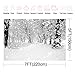 Mehofoto Winter Snowing Backdrops for Photography White Frozen Forest Background 7x5ft Christmas Vinyl Backdrops for Children Kids Photoshoot Home Party Decoration Photo Studio Props