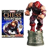 Marvel X-Men Juggernaut Black Rook Chess Piece with Collector Magazine