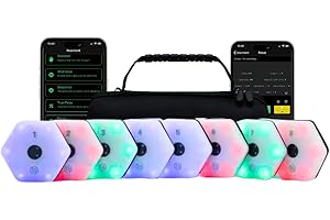 APPLIED VISION SPORTS Sports Reaction Agility Lights Training Kit Improves Reaction Time & Agility for Athletes, Physical Therapists & Fitness Trainers Sports.